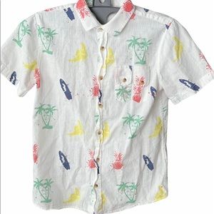 KotonKids 100% Cotton Linen Shirt Boys 9-10